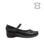 Zapatos escolares Isaa negro para Niñas