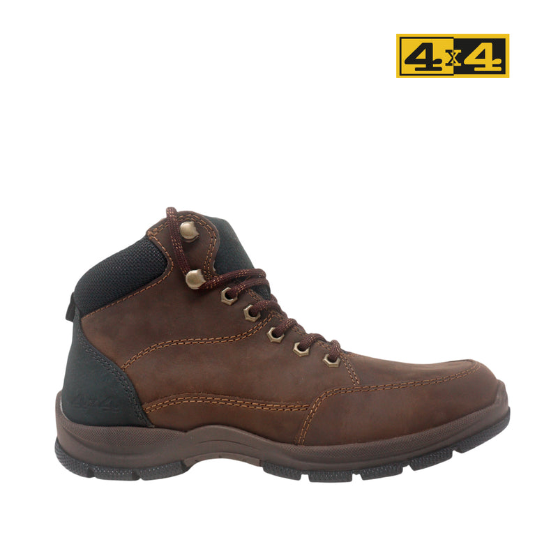Botas casuales Argelio 4X4 café para hombre