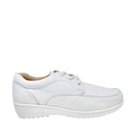 Cuña Isabella para mujer color blanco