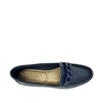 Mocasines Sassi para mujer color azul