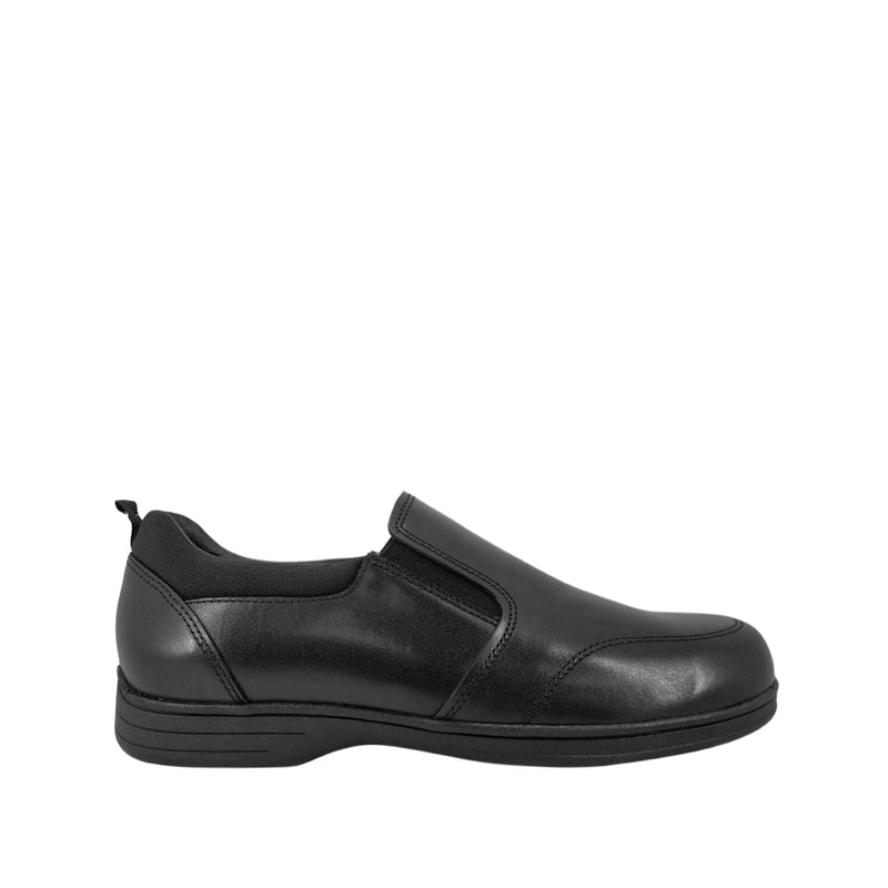 Zapatos escolares slip on Mati para niño color negro