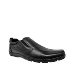 Zapatos escolares slip on Reekerh para niño color negro