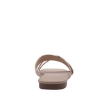 Sandalias Flats Karina Mirabella beige para Mujer