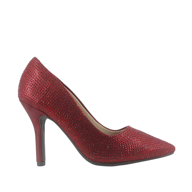 Zapatos de tacon Paris rojo para Mujer