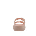 Sandalias flats Chunky blush para mujer