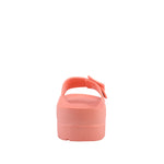 Sandalias flats Maha rosado para mujer