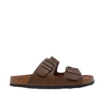 Sandalias Sancho café para hombre
