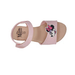 Sandalias Minnie rosado para niña