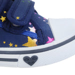 Canvas Olivia azul para infante