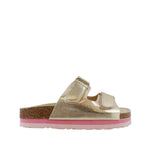 Sandalias Beatriz dorado para niña