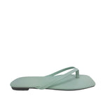 Sandalias flats Karen verde para mujer