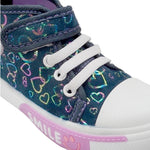 Canvas Helen denim para infante