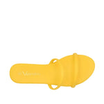 Sandalias flats Kory naranja para mujer