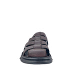 Sandalias Cancún Pesca café para hombre