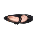 Balerinas Boha negro para mujer