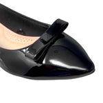Balerinas Via negro para mujer