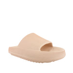 Sandalias flats Emma taupe
