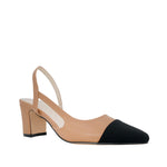 Tacones slingback Drea para mujer color nude