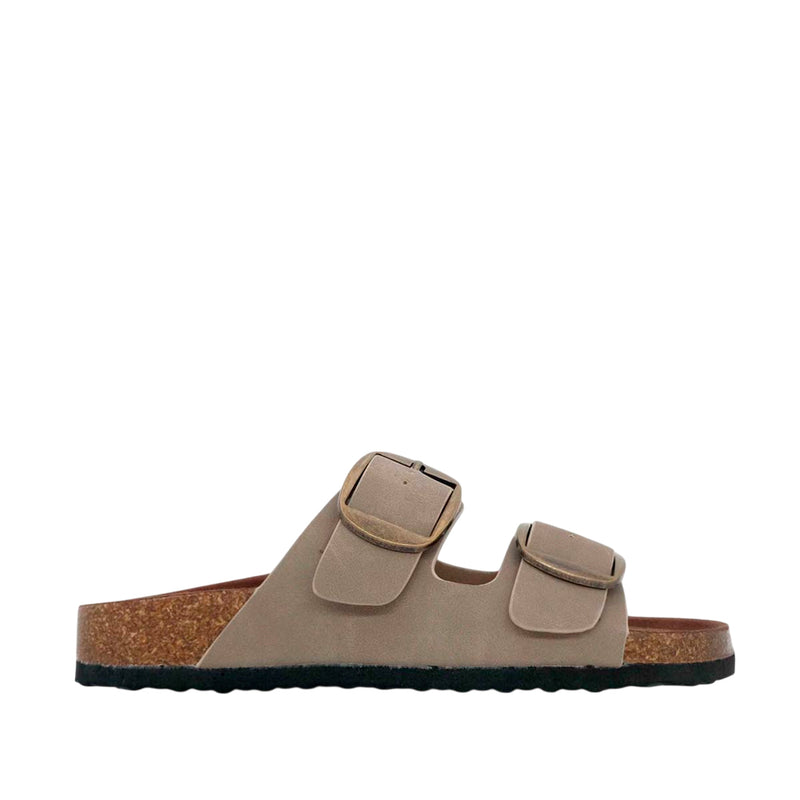 Sandalias flats Mirka taupe