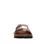 Sandalias flats Mirka taupe