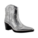 Botas Jessy  plateado