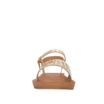 Sandalias flats Star dorado