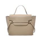 Cartera satchel Eureka taupe