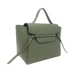 Cartera satchel Eureka verde