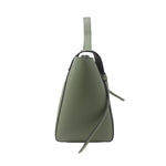 Cartera satchel Eureka verde