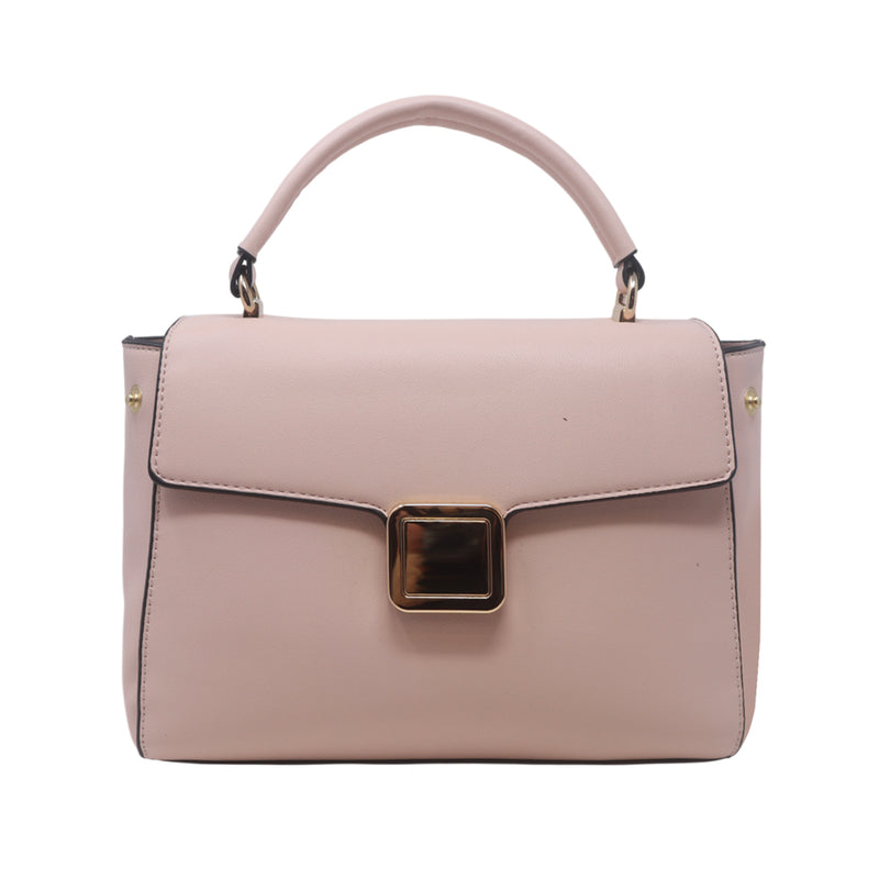 Cartera satchel Silvana blush