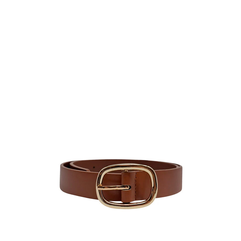 Cinturón Lana unisex color café