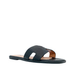 Sandalias flats Adria negro