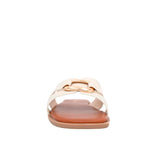 Sandalias flats Mia hueso