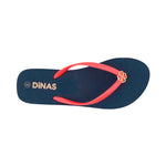 Sandalias flats Dany navy