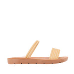 Sandalias flats Victoria beige