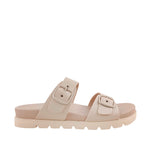 Sandalias flats Dakota hueso