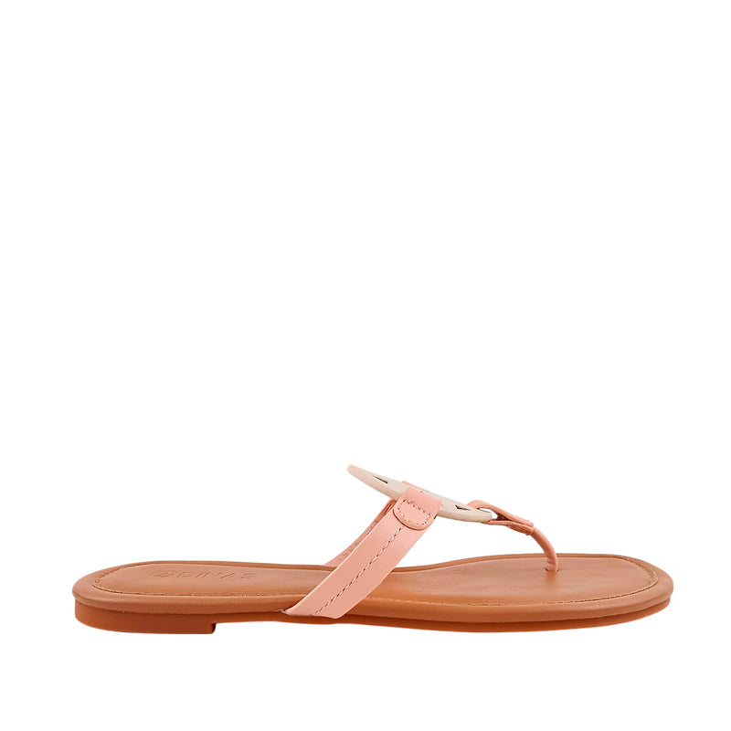 Sandalias flats Loly blush