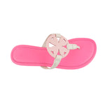 Sandalias flats Loly rosa