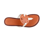 Sandalias flats Loly tan