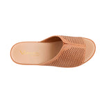 Sandalias flats Rita tan