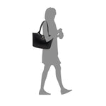 Cartera tote Teddy negro