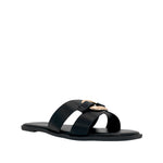 Sandalias flats Mia negro