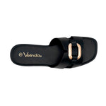 Sandalias flats Mia negro