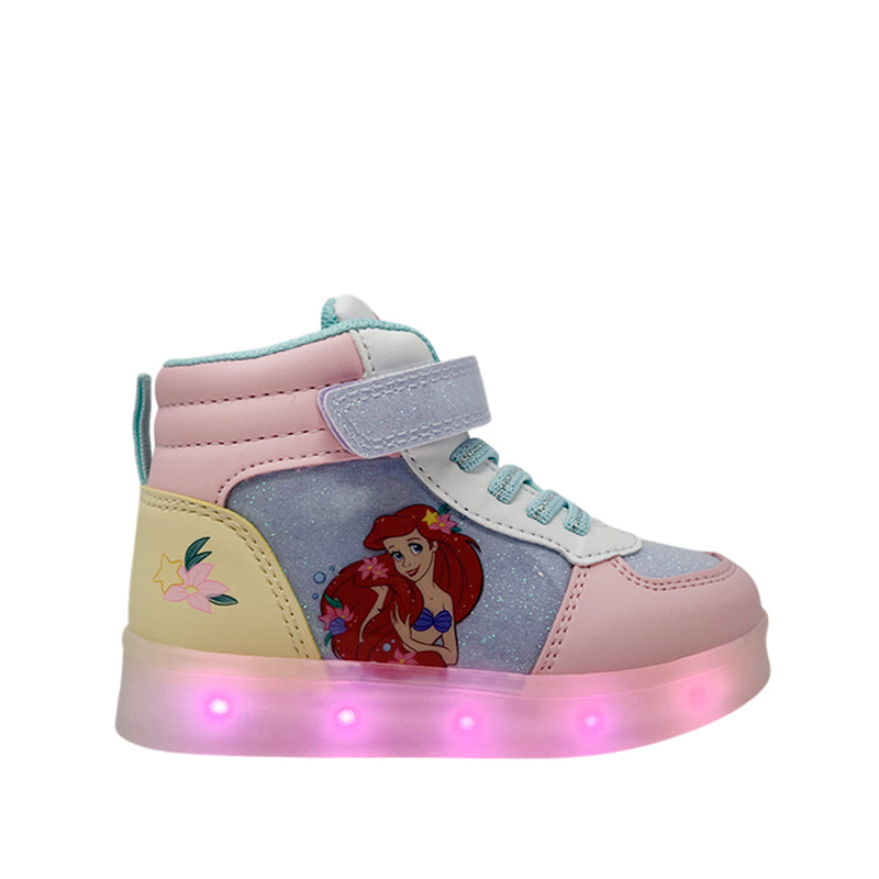 Botas Sirenita para niña color rosado