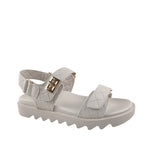 Sandalias de plataforma Madeline para mujer color hueso