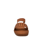 Sandalias flats Marlen para mujer color tan