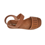 Sandalias flats Marlen para mujer color tan