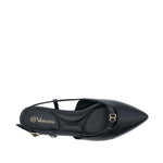 Ballerinas slingback Porta para mujer color negro