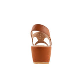 Sandalias de cuña Roxy para mujer color tan