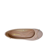 Ballerinas Luny para mujer color nude